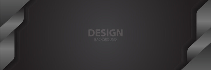 Dark Grey Abstract Background Design