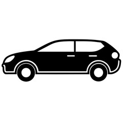 Car Icon Vector Illustration – Clipart, Cartoon, and Line Art Design, Car icon vector illustration in clipart, cartoon, and line art style, perfect for digital designs.







