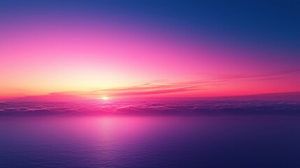 Fototapeta premium Smooth Gradient Background Transitioning from Blue to Purple