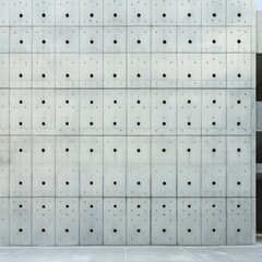 Abstract Concrete Wall Texture with Holes Seamless Pattern