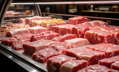 Variety of Fresh, Juicy Meats