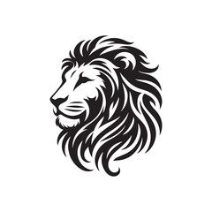 Lion Silhouette Vector Illustration