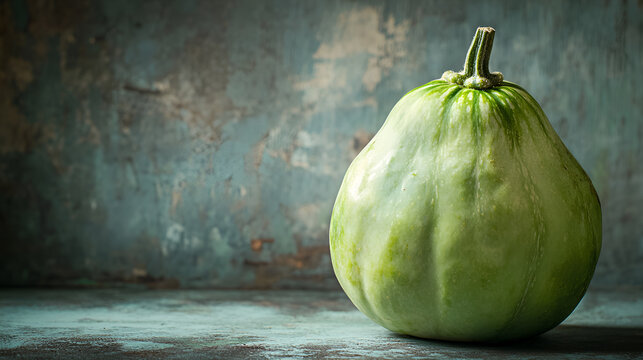 Fresh chayote squash fruit, Organic vegetables