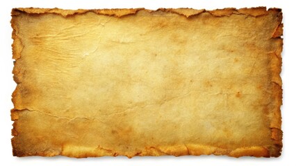 weathered paper with torn edges has been aged to perfection