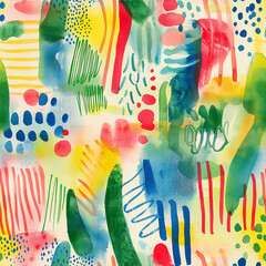 abstract colorful background, seamless pattern