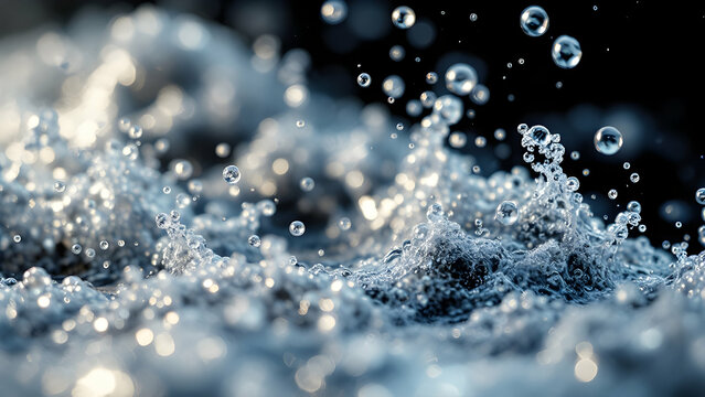  Sodium Hydroxide and Aluminum Reaction with Hydrogen Bubble Eruption 