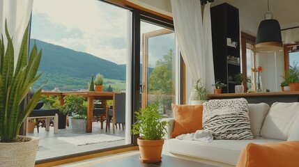 Luxury Apartment Mountain View Balcony Relaxing Vacation Rental