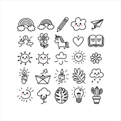Hand-Drawn Doodle Vectors