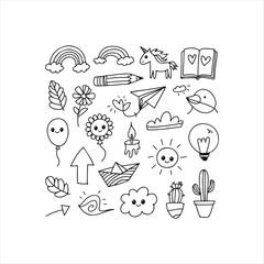 Hand-Drawn Doodle Vectors