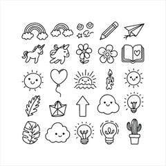 Hand-Drawn Doodle Vectors