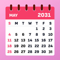 2031 May brings bright days, flowers, and outdoor adventures. A perfect month for growth, positivity, and enjoying the warm breeze.

