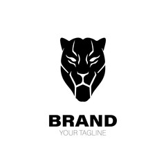 Panther Logo. Panther Logo Design. Panther Logo Brand. Panther Logo Vector Design Isolated on White Background
