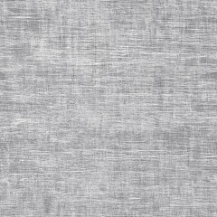 Textured grey linen fabric surface with crosshatch pattern