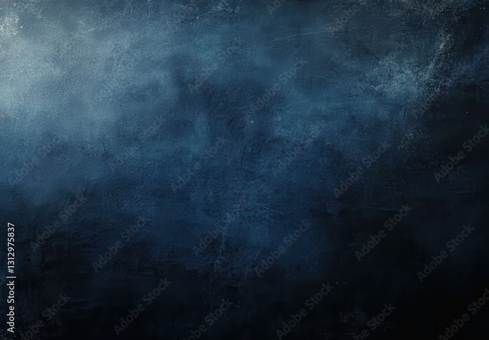 Poster dark blue abstract background with texture and depth for artistic and creative use in design or digi