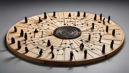 Obraz premium Achieving Greatness Together: The Power of Teamwork