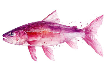 Obraz premium Colorful representation of a fish with intricate details showcasing its vibrant hues