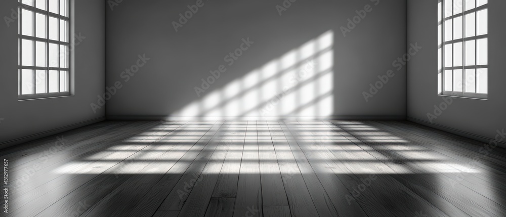 Aufkleber sunlit room featuring a window with light pouring in creating a warm and inviting atmosphere for rel