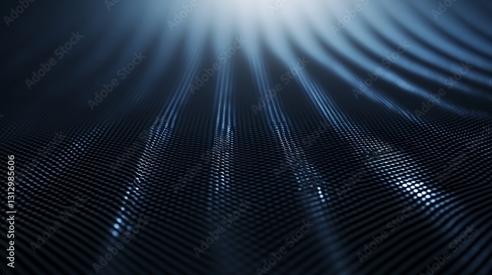 Poster abstract dark blue digital wave background texture modern design elegant pattern subtle grid technol