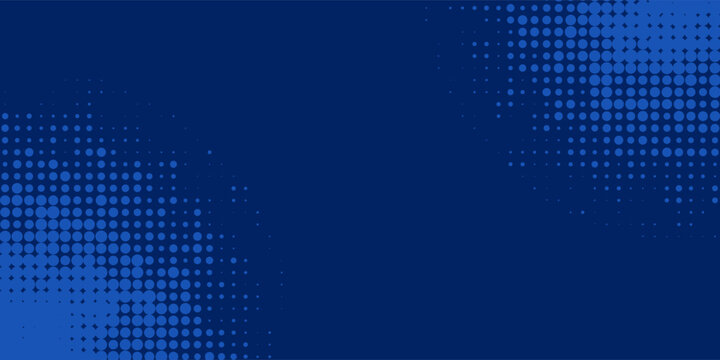 abstract halftone texture blue background in geometric style modern