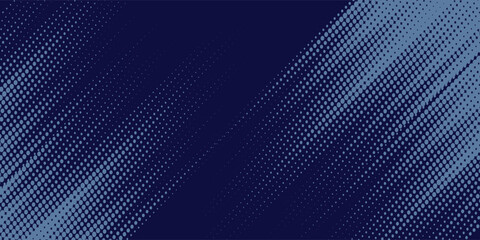 blue wavy halftone background. Dot pop art sport  background
