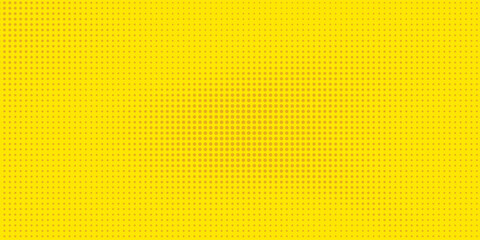 Dots halftone yellow color pattern gradient grunge texture background. Dots pop art comics sport style  dots