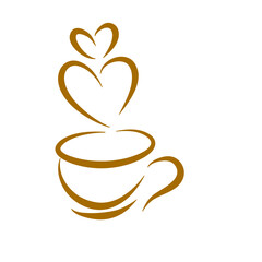 Coffee Cup With Heart
