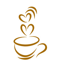 Coffee Cup With Heart
