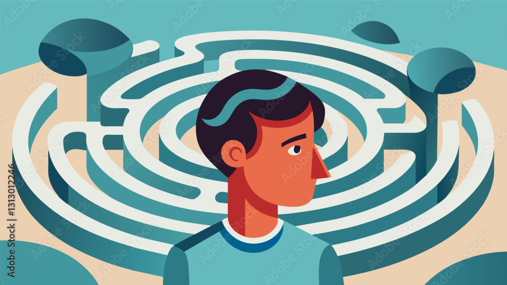 Aufkleber with my eyes closed i navigated through the labyrinth relying solely on my heightened senses to guid