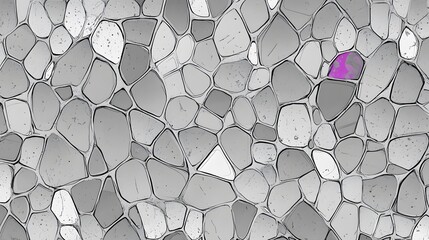 Abstract Grey Stone Mosaic Pattern Texture Background