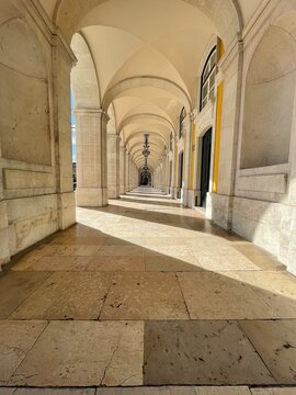 arches of a church