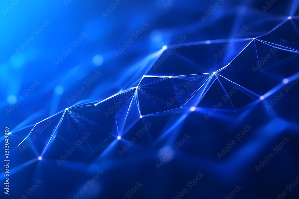 Aufkleber vibrant molecular structures interlocking geometric patterns of dynamic energy flow