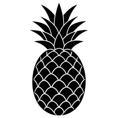 Obraz premium vector illustration of pineapple