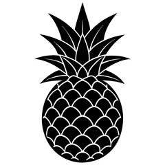 Fototapeta premium vector illustration of pineapple