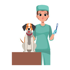 Pet Dental Surgery Veterinary Doctor Icon
