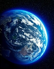 Planet Earth close up