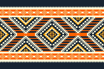 Geometric Ethnic Pattern Design background