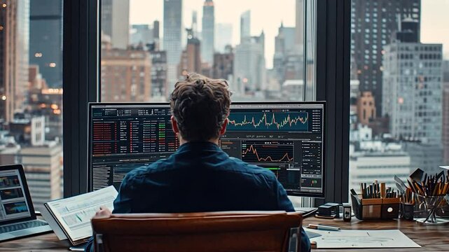 Urban Trader:  A Day in the Life of a Stock Market Analyst