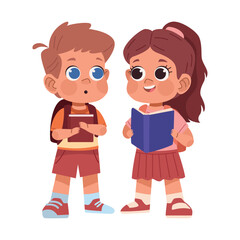 Students Talking Before Class