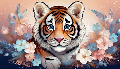 H&uuml;bsches Tiger Baby