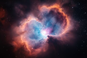 Obraz premium Cosmic nebula in deep space