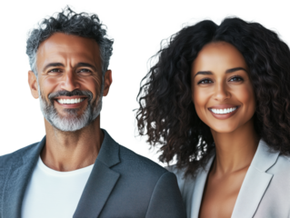 Joyful adults in blazers coming together to celebrate unity and meaningful connections.