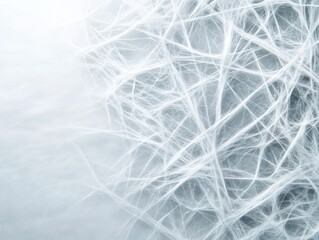 Fractal white light lines on grey