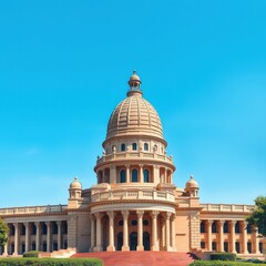 Obraz premium Majestic Vidhana Soudha, Bangalore Legislature Building