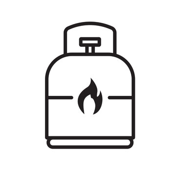 flamable gas cylinder