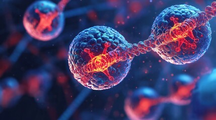 Close-up View of Colorful Molecular Structures in a Scientific Setting