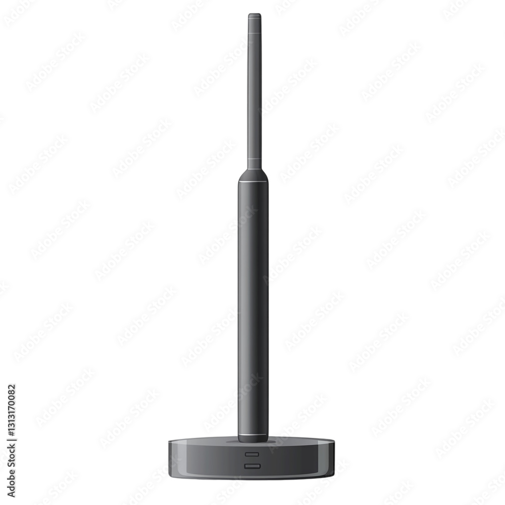 Aufkleber signal booster with extended range isolated on transparent background