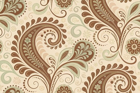 Seamless Abstract Pattern Texture Background Mocha Mousse Pantone's Color, seamless floral pattern