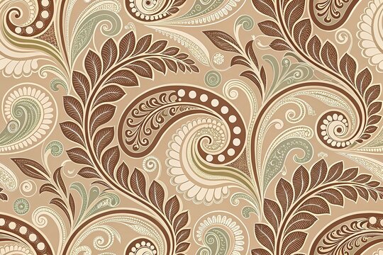 Seamless Abstract Pattern Texture Background Mocha Mousse Pantone's Color, seamless floral pattern