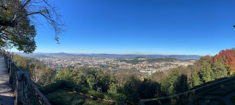 view of the mountains