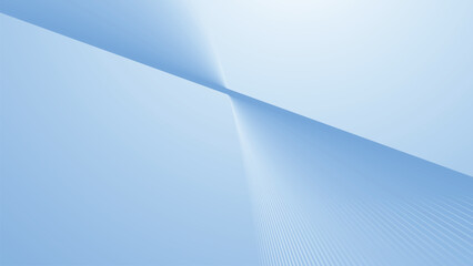 Baby blue gradient with curve line abstract background for backdrop